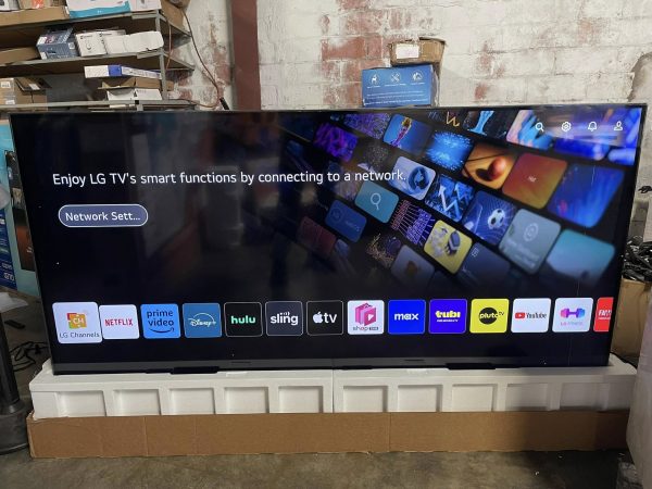 LG 86 inch TV pallet 3