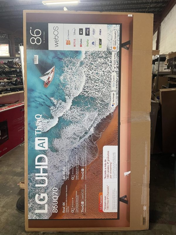 LG 86 inch TV pallet 3