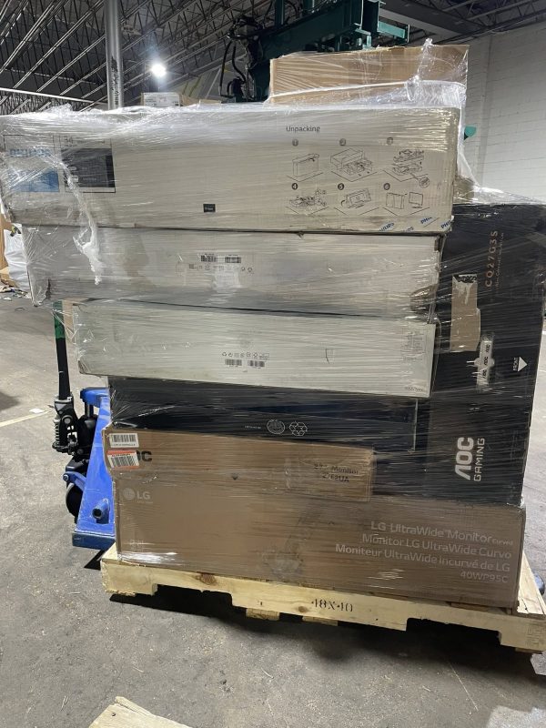 Monitor pallet liquidation