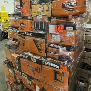 Ridgid tools liquidation pallet