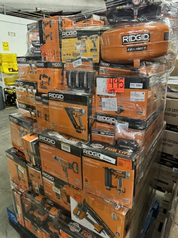 Ridgid tools liquidation pallet