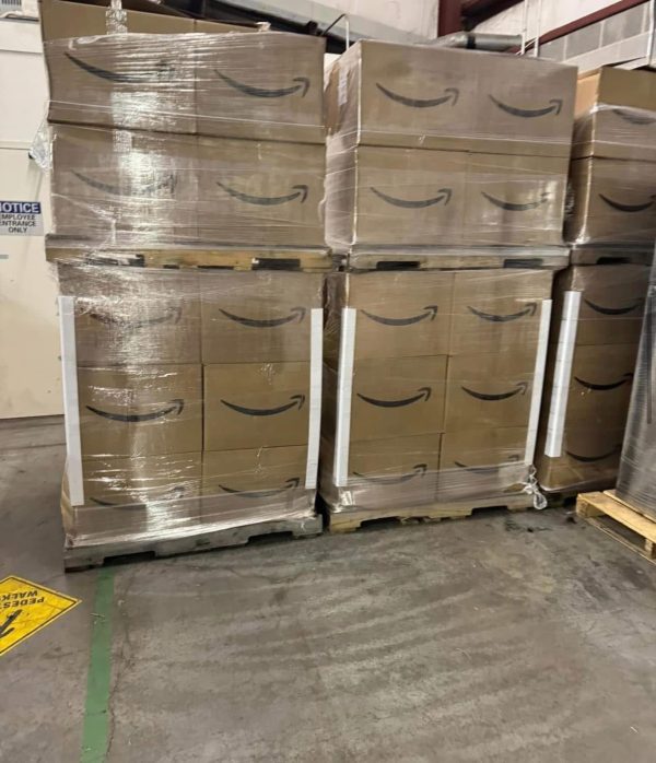 Amazon mystery box Liquidation pallet